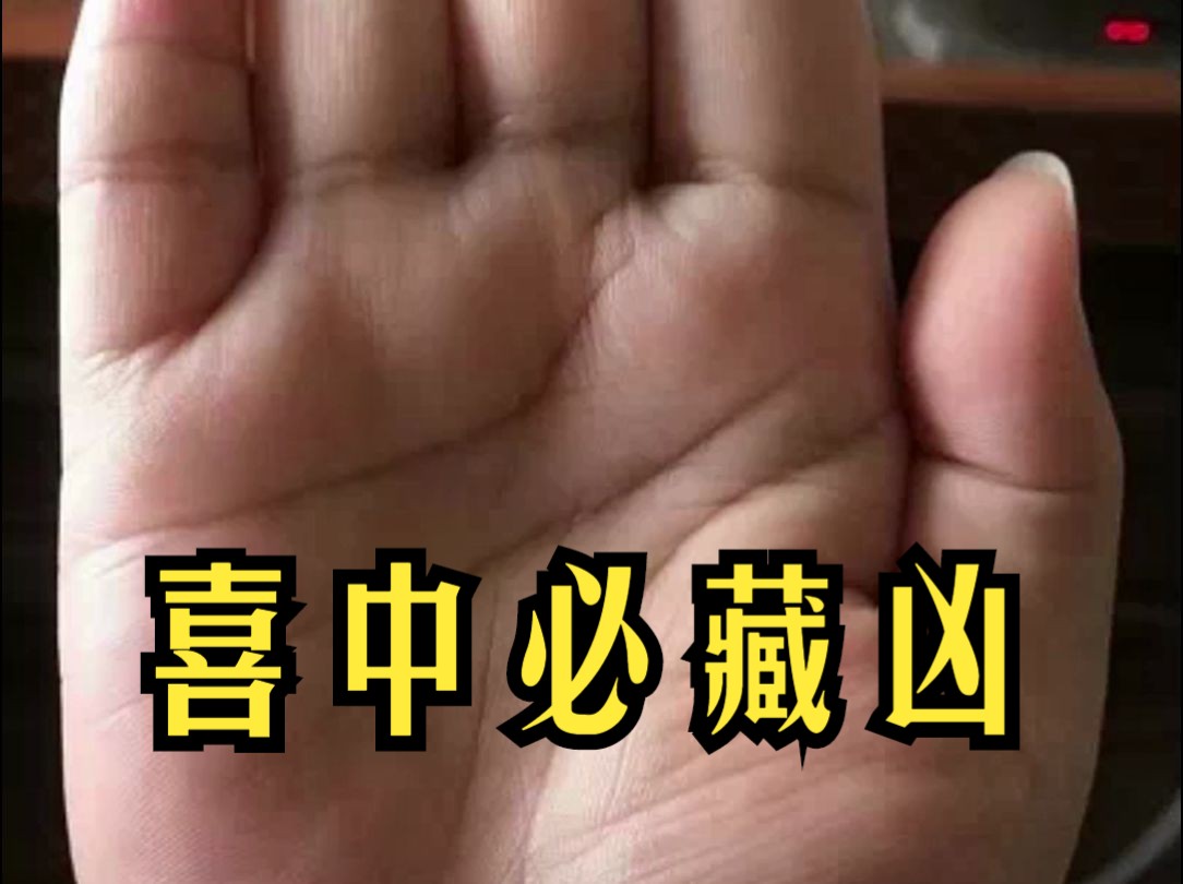 喜中必藏凶的手相