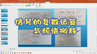 信号的复数运算与频谱搬移