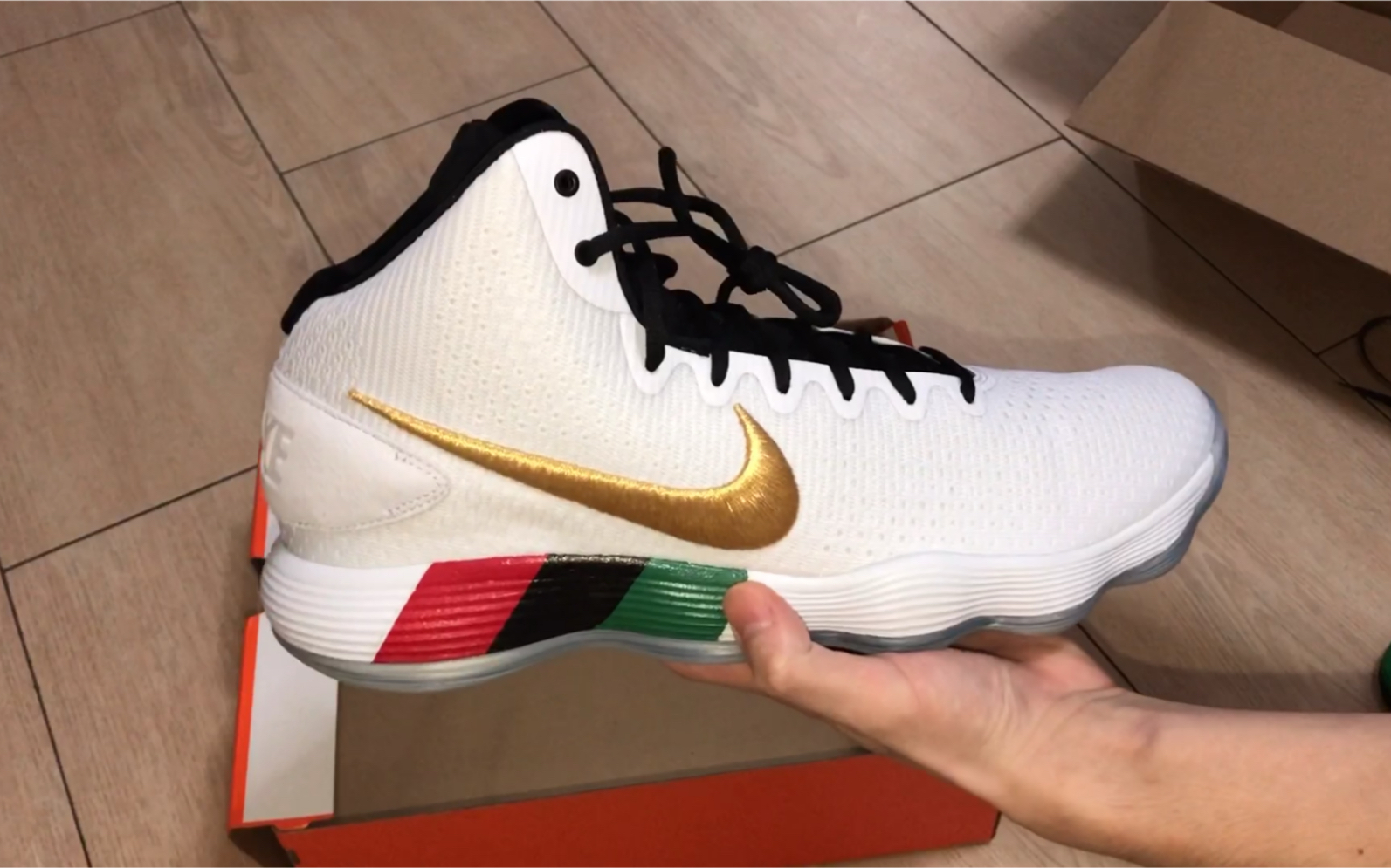 hyperdunk2017bhm黑人月球鞋开箱