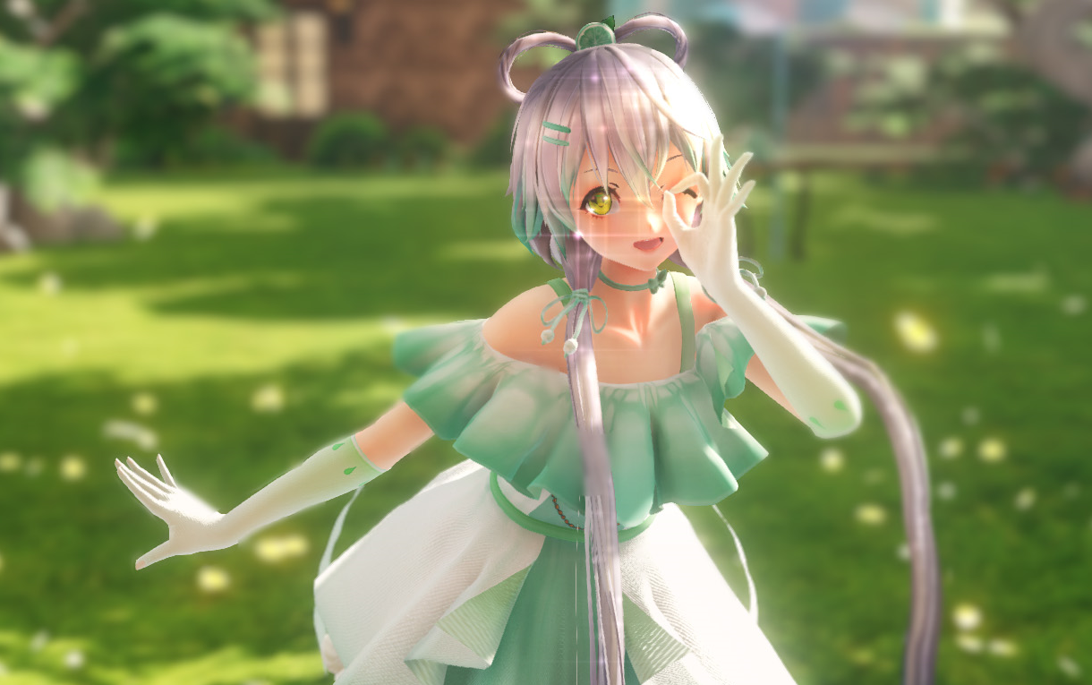 mmd1080p60石英式清爽型洛天依坚定的eye