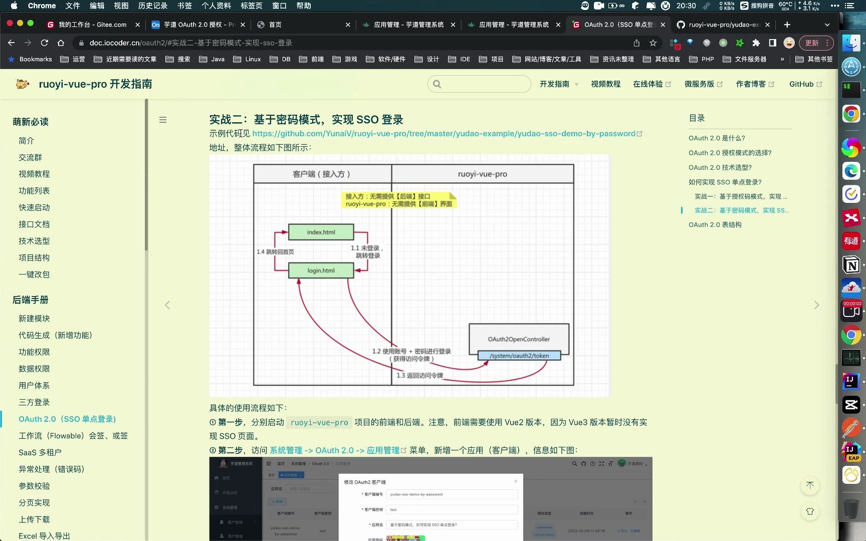 4.OAuth2 模块  07、基于密码模式,如何实现 SSO 单点登录?哔哩哔哩bilibili