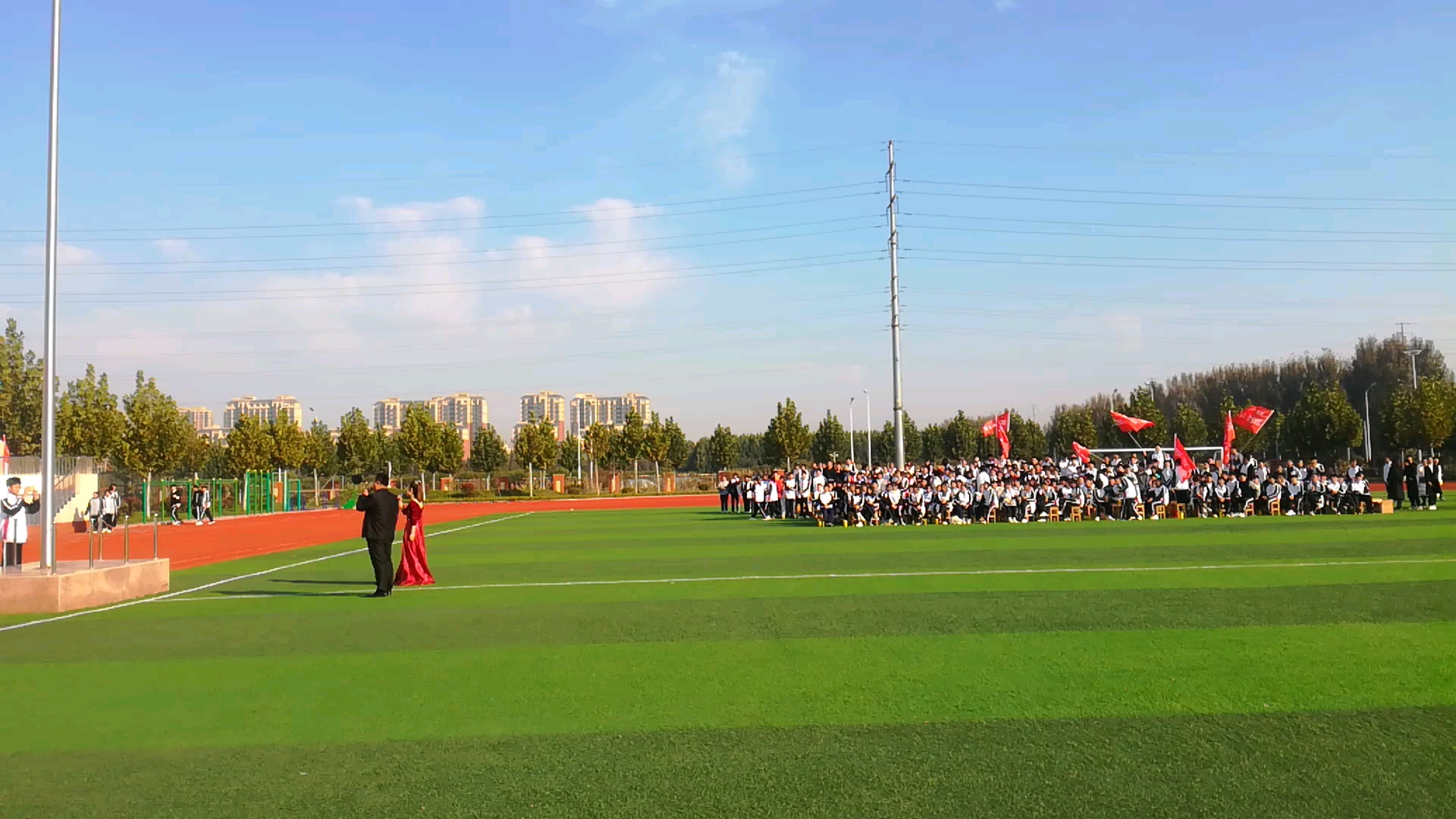 汶上三中运动会