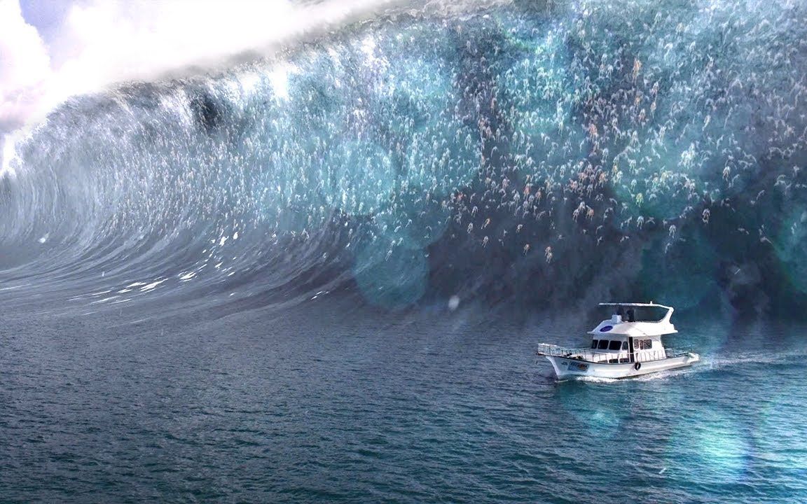 病毒尸体被扔进大海,结果引起百米海啸,里面全是丧尸!