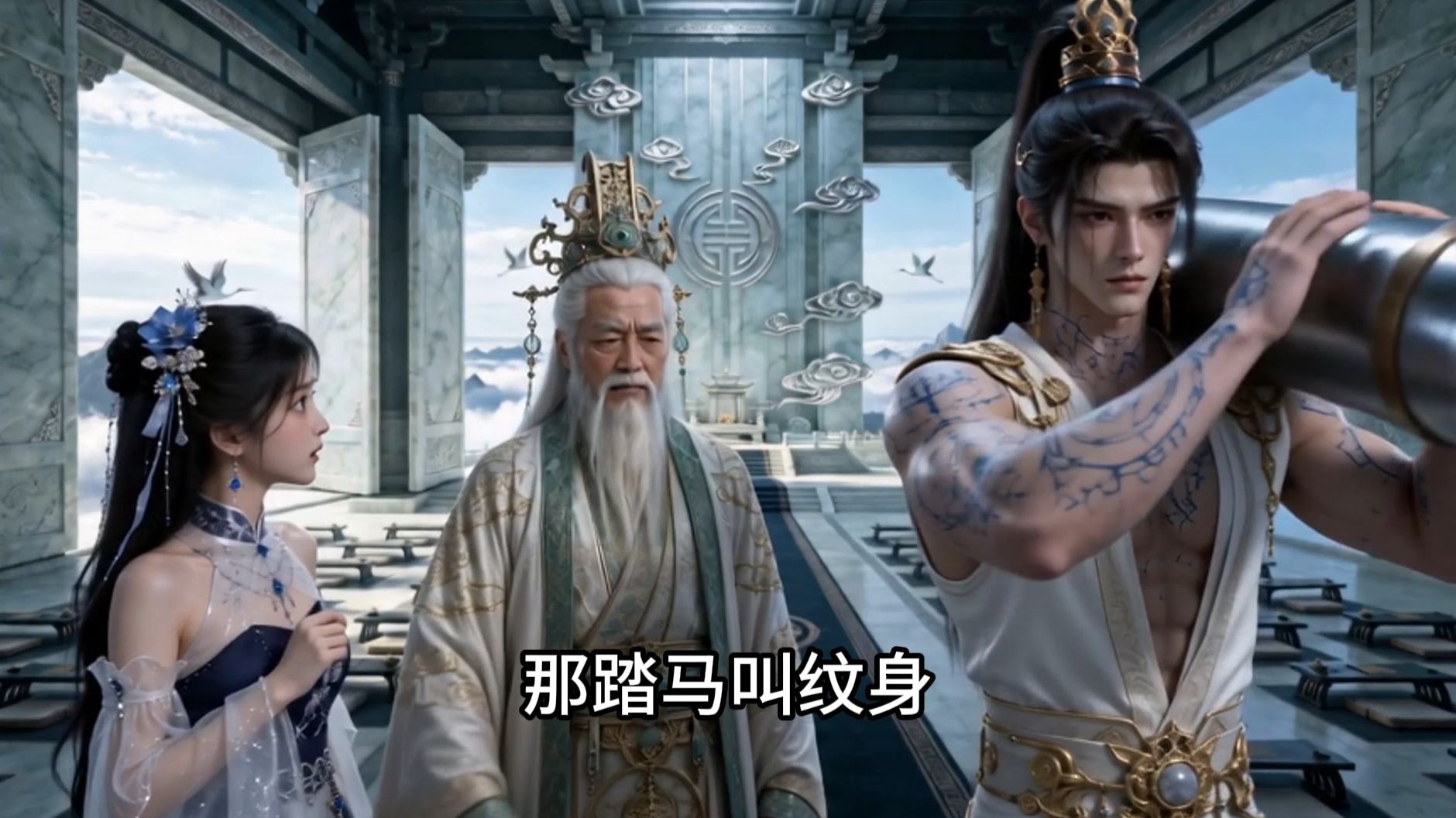 严禁体修纹身cos符修
