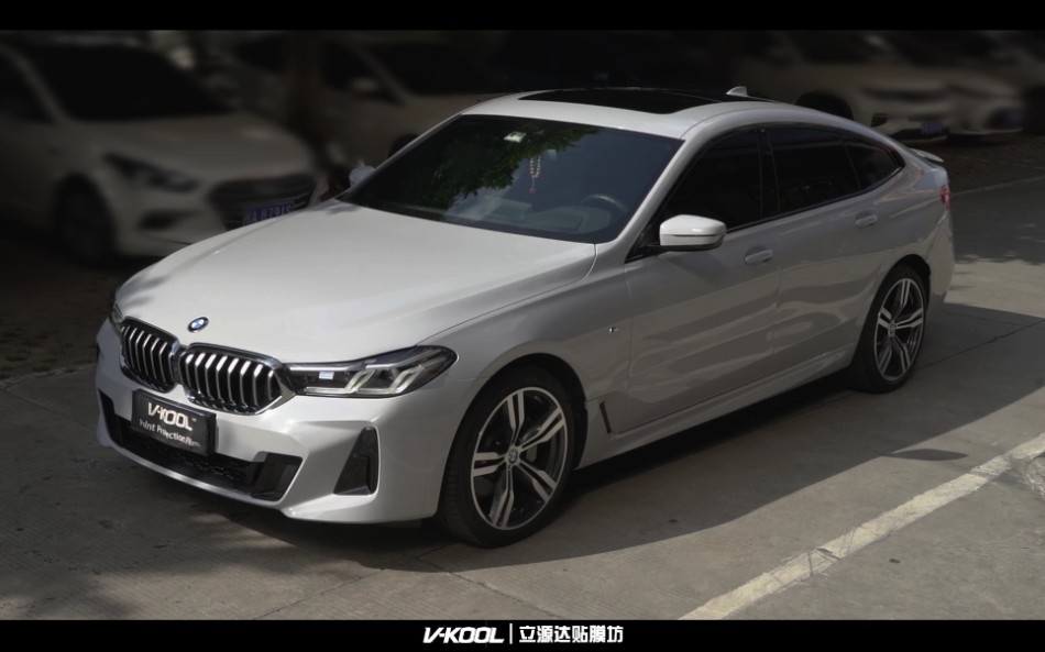 宝马630白改纳多灰