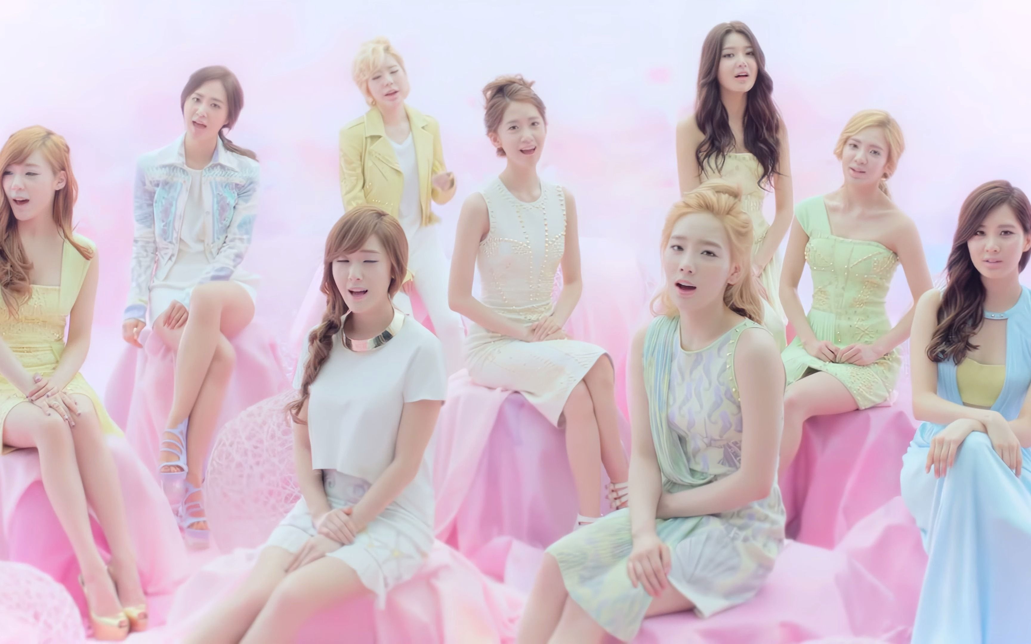 少女时代allmyloveisforyougirlspeace4k