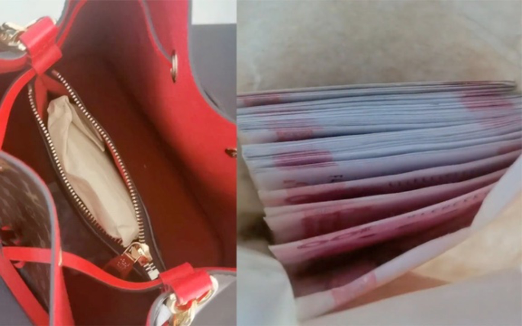 前男友送的包里意外翻出现金让女子百感交集好是真好渣是真渣