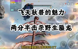 Video herunterladen: 【妄想山海】两分半击杀野生蜃龙！这就是飞天驮兽的魅力！