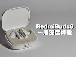 Descargar video: RedmiBuds6一周体验，你想知道的都在这