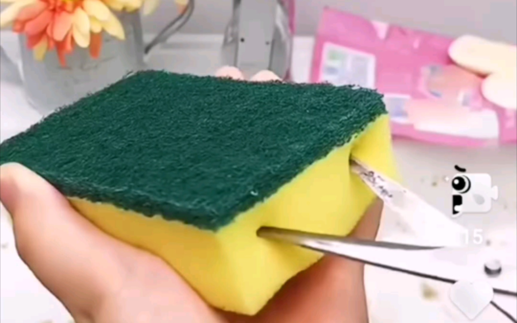 活动作品肥皂头的妙用
