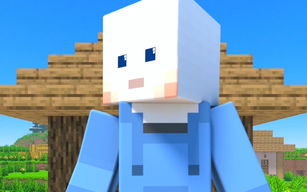 小白minecraft我的世界动画 挖呀挖呀挖mc动画版
