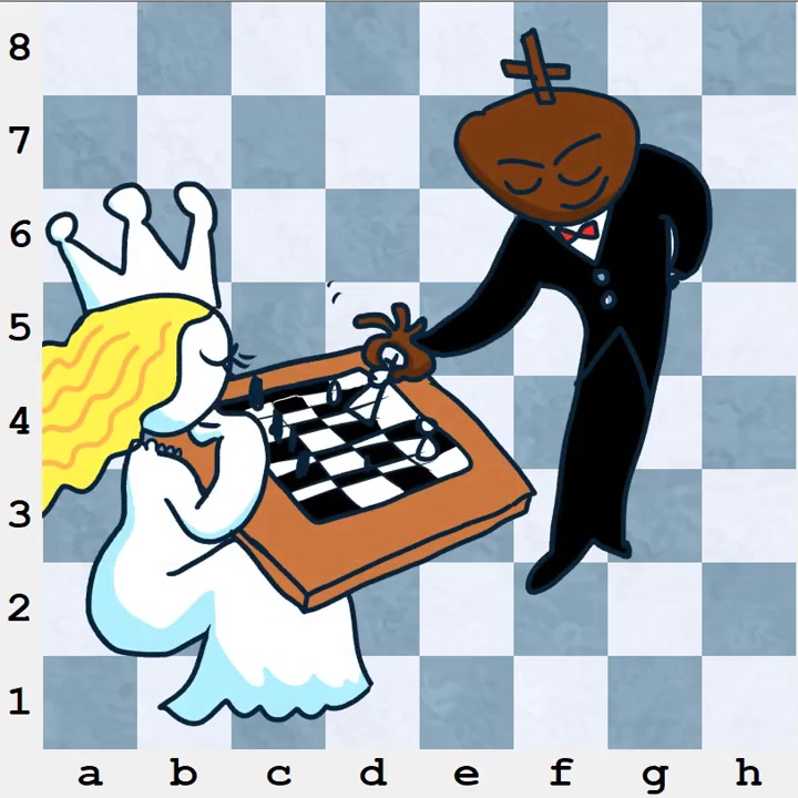 俄罗斯国际象棋动画片图片