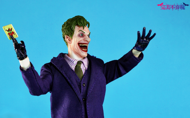 【完美的玩具】最帅1:12小丑-500块收入mezco joker 小丑