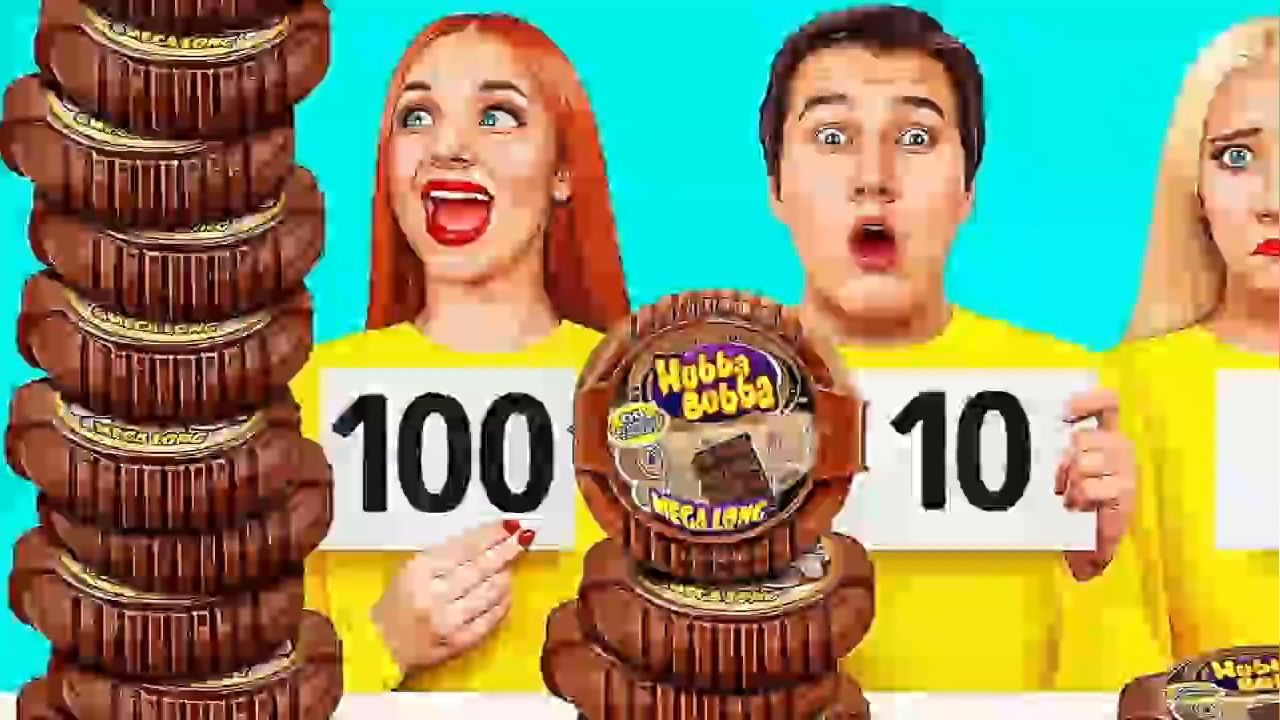 搞笑外国人:美女吃完棉花糖后,头上竟出现帽子,太离奇了吧