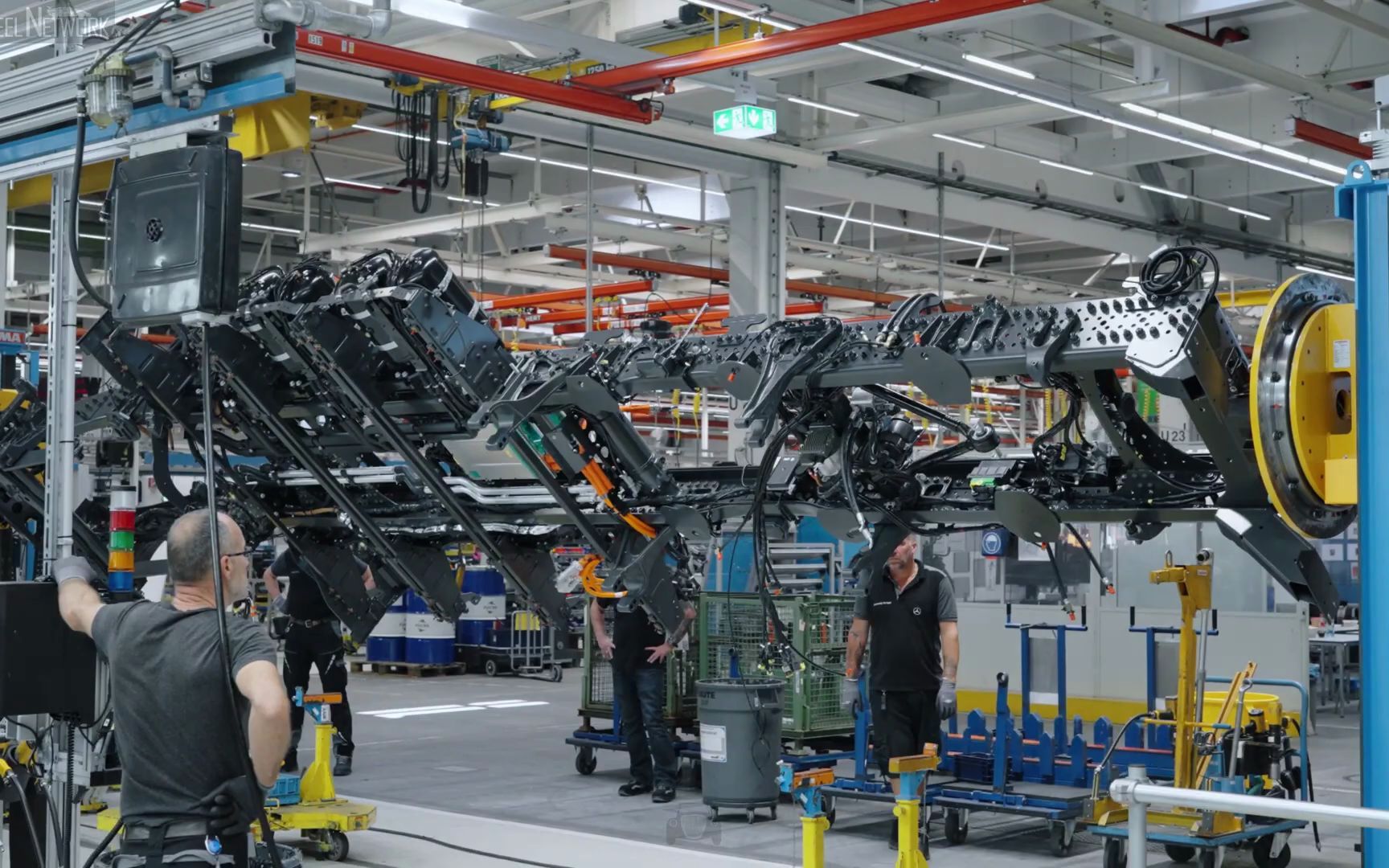 mercedes-benz truck production in germany