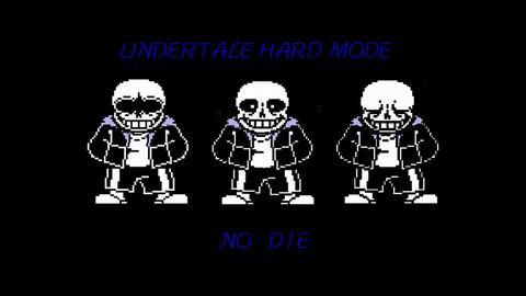 传说之下困难模式第一阶段】UNDERTALE HARD MODE sans fight!!