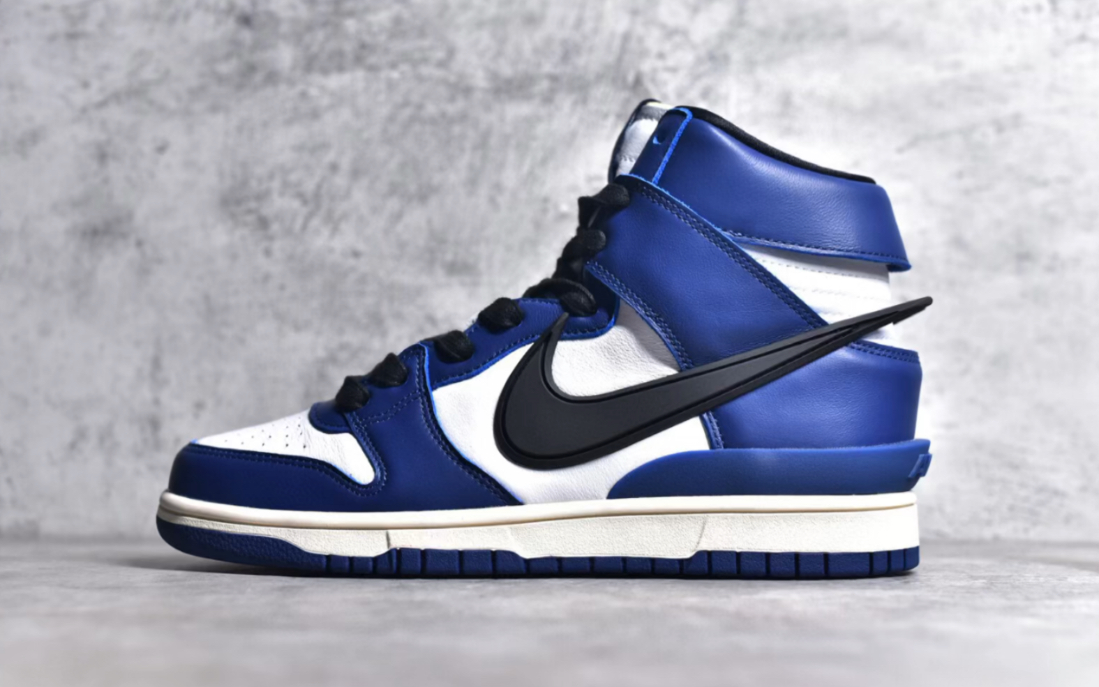 耐克 ambush x nike sb dunk high deep royal blue 深皇家蓝大勾高帮