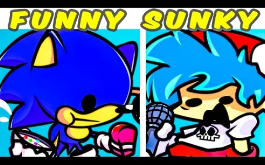 Vs Sonic.exe 360° - 3D animation Milk Vs Sunky.mpeg Friday Night Funkin' 