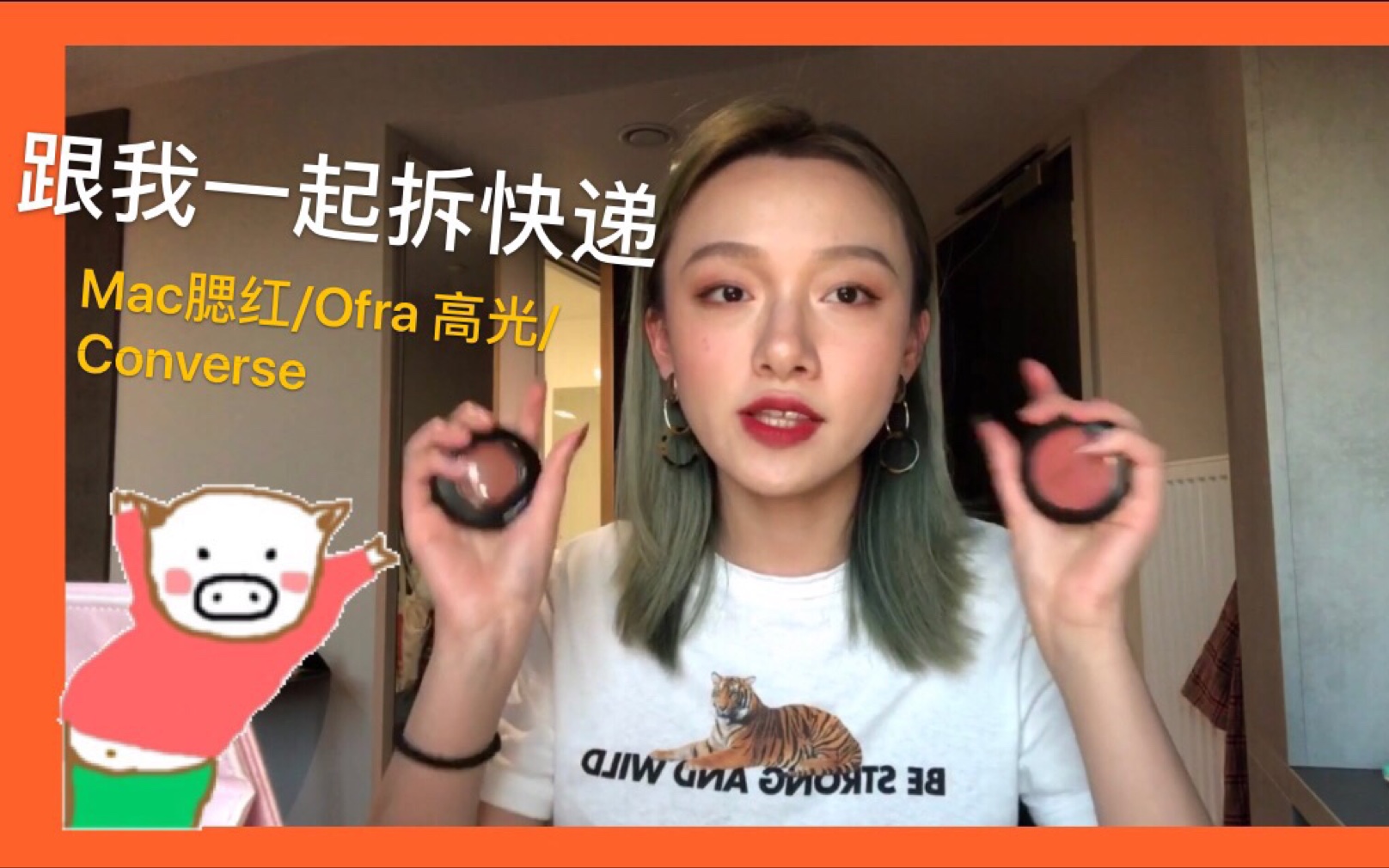 [图][港岛猪]购物分享 | Mac腮红小众色号&Ofra高光&匡威Converse chuck70