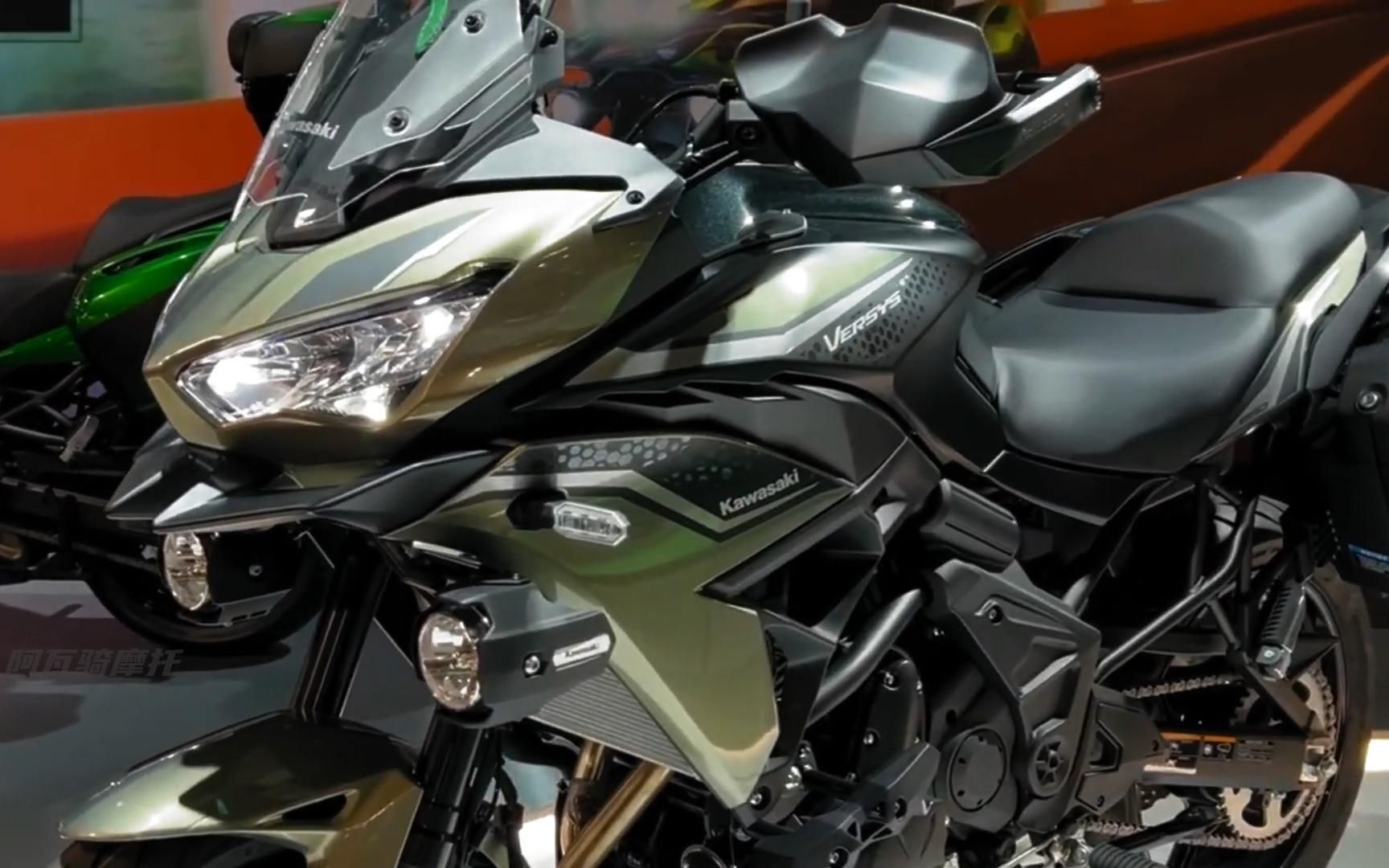 更大胆的配色,川崎23款versys650,运动 经典,带来全新驾乘体验