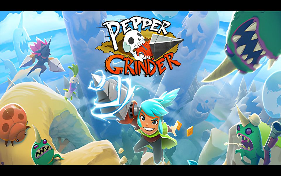 【steam/switch】2d动作冒险游戏《电钻少女》2024年3月29日发售