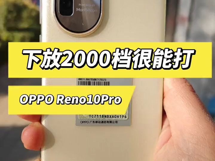 对比新款标准版,OPPO Reno10Pro更值得入. #opporeno10pro哔哩哔哩bilibili