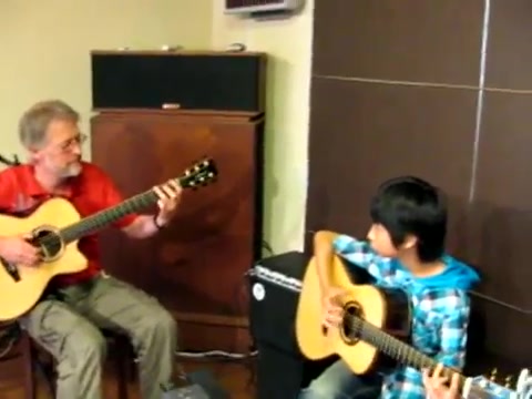 [图]20080716 (Ray Charles) Hit The Road Jack - Sungha Jung Ulli Boegershausen郑成河 指弹