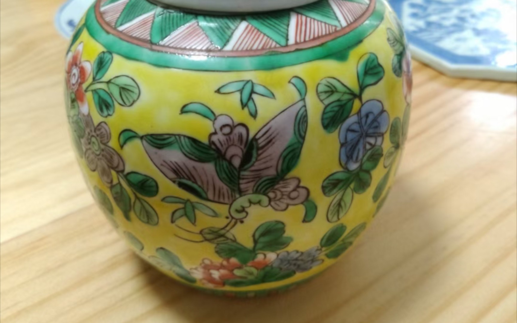 光绪仿康熙  五彩罐