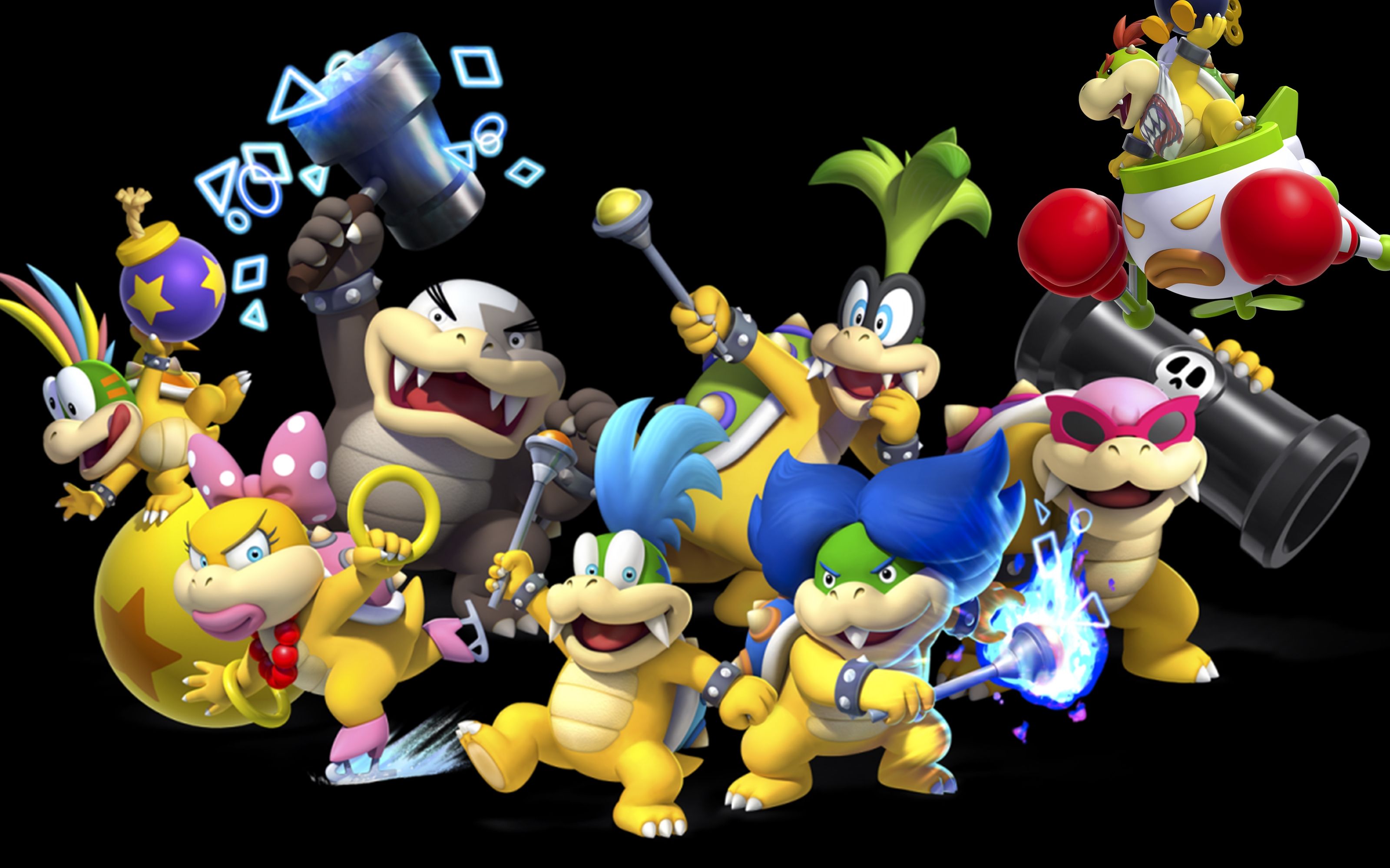 【8个】库巴的儿子们征战世界——世界房实况#69【马里奥赛车8豪华版