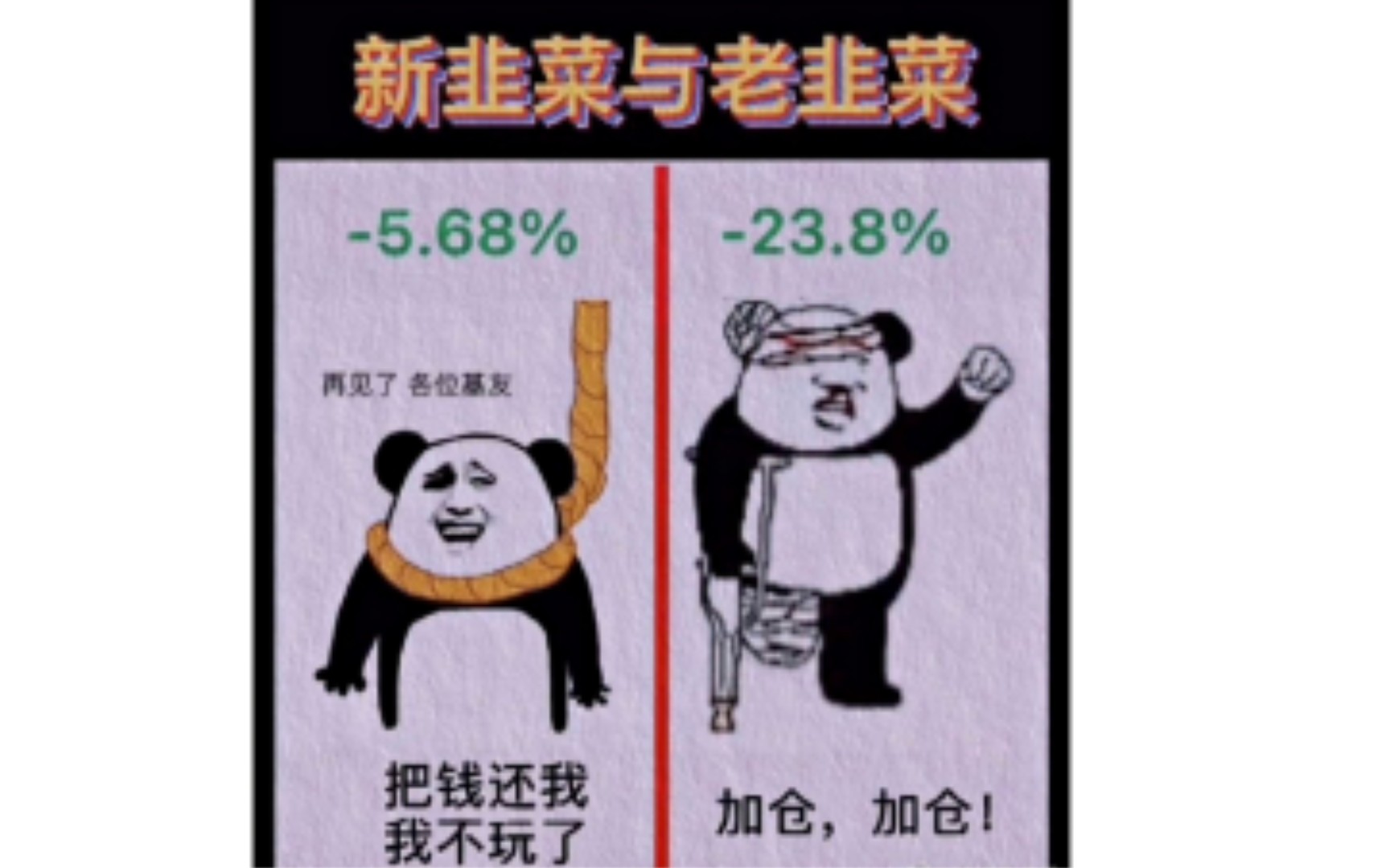 今日收益-2400,作为一名合格的老韭菜,加仓就完了!