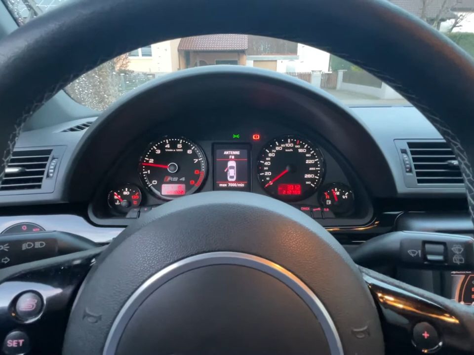 audi rs4 b7 cold start sound - kalt start