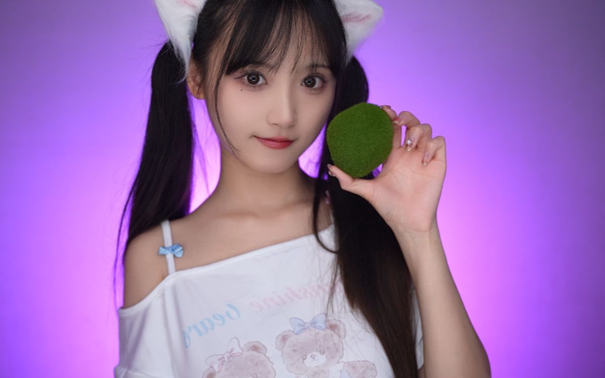 asmr免疫来试 青草团的舒适触发 敲击 抓挠|sumimi