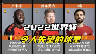 2022世界杯最令人失望的球星