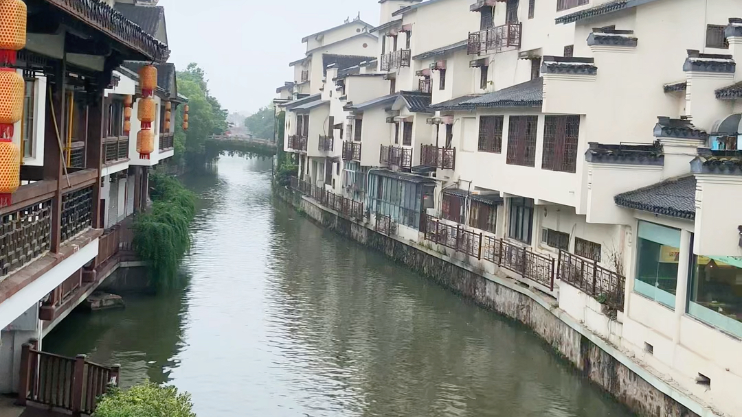 雨天逛逛无锡南禅寺和古运河步行街哔哩哔哩bilibili