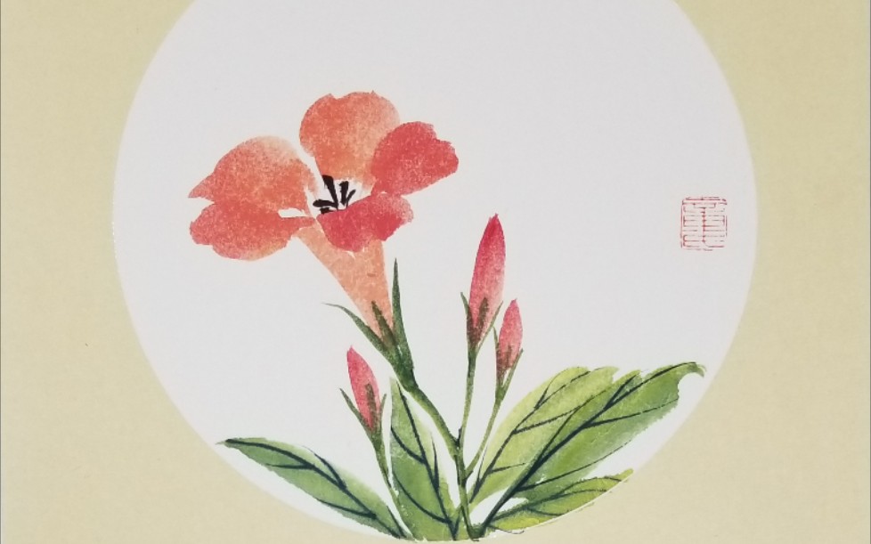 活动作品小花一朵