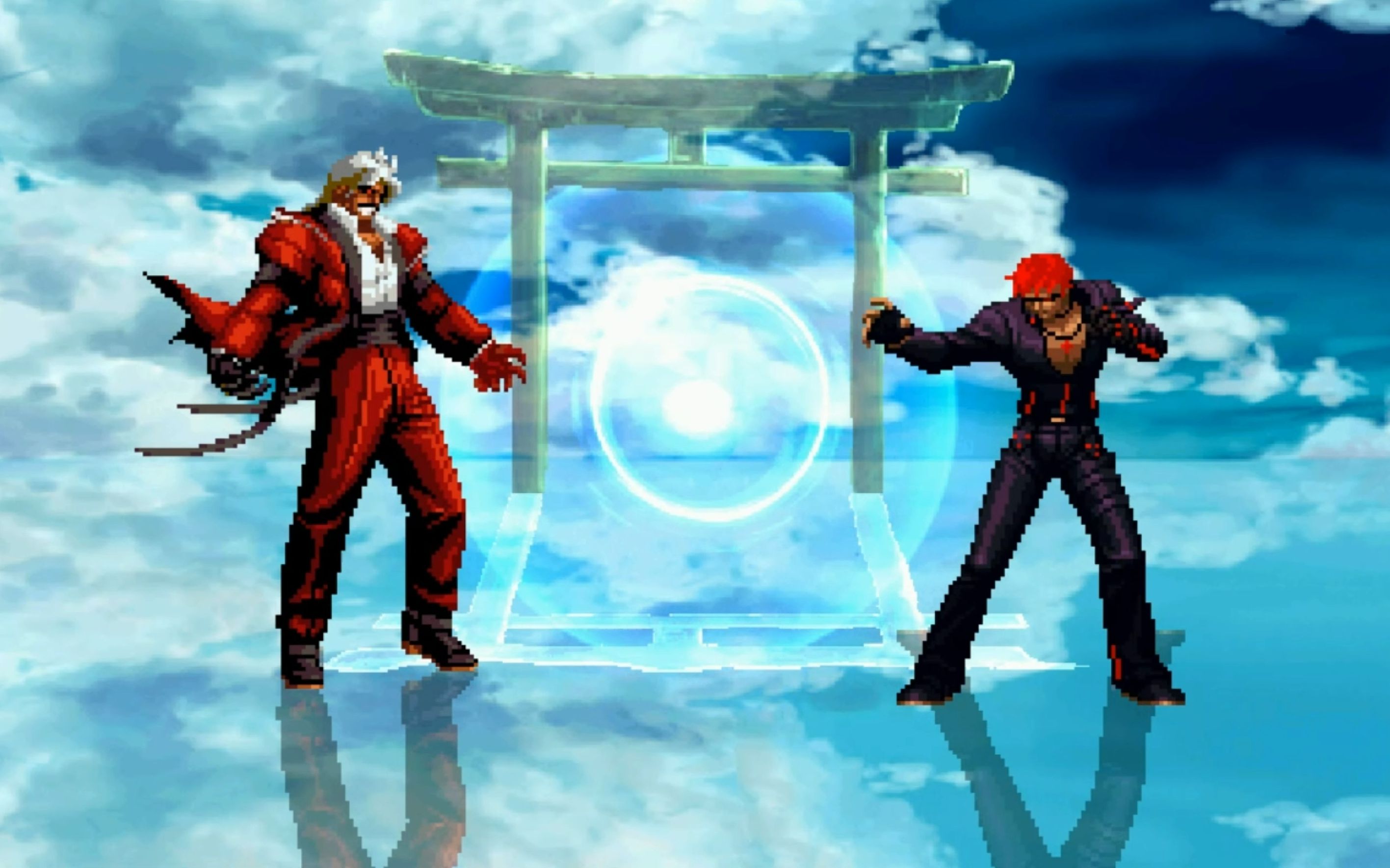 【mugen】传奇卢卡尔 vs 杂交k