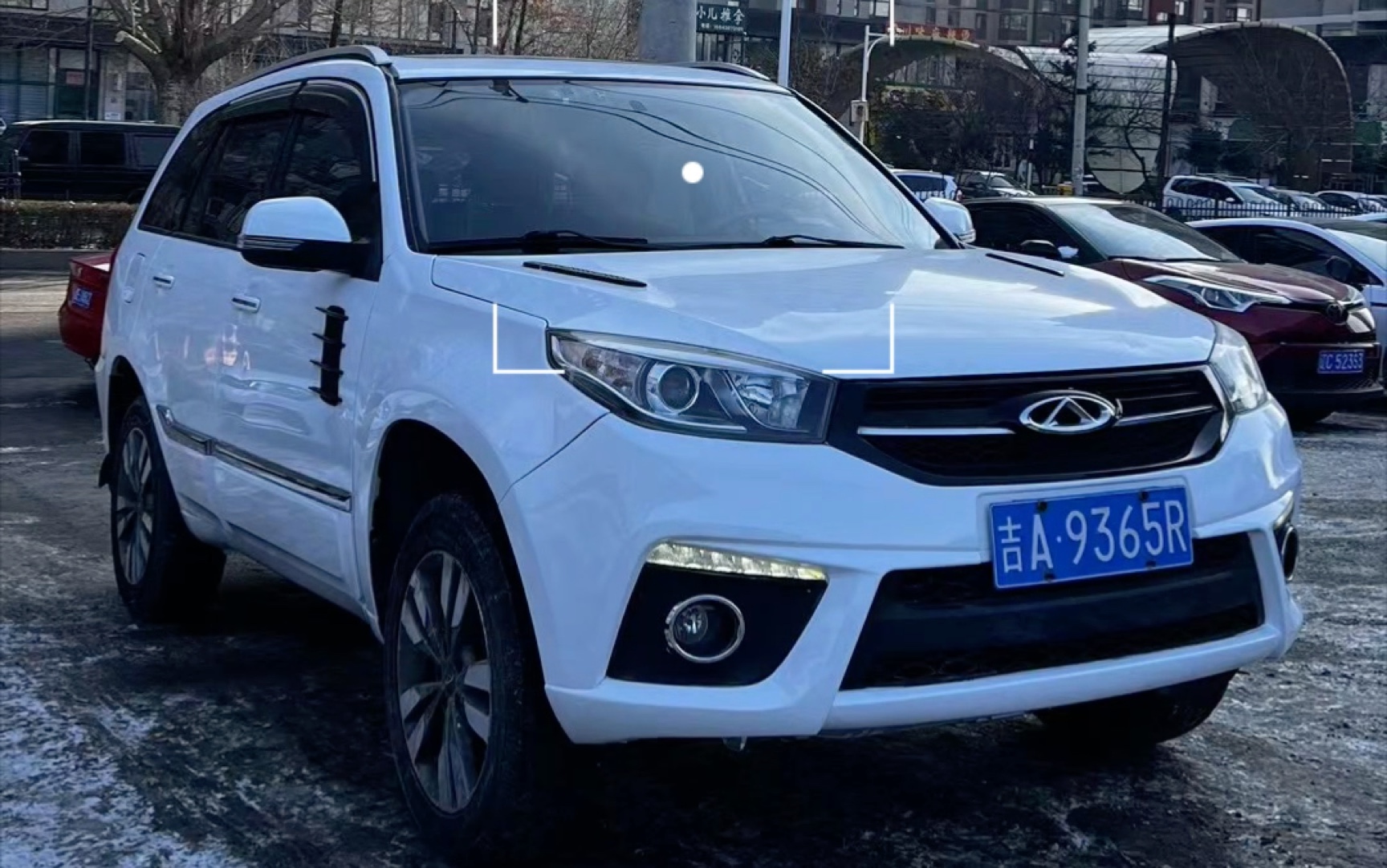 17年瑞虎3 一手车5万8千公里 全车原板 两件划痕补漆 手动天窗1.