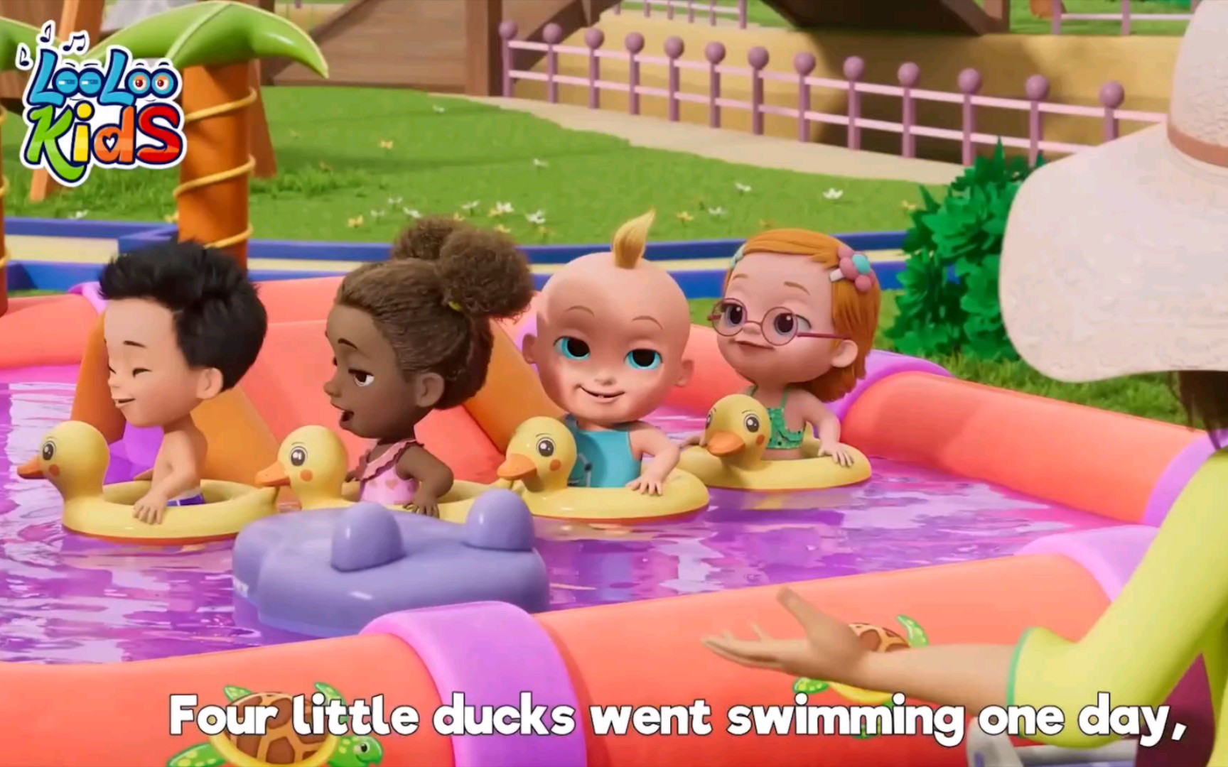 [图]【英语儿歌】five little ducks