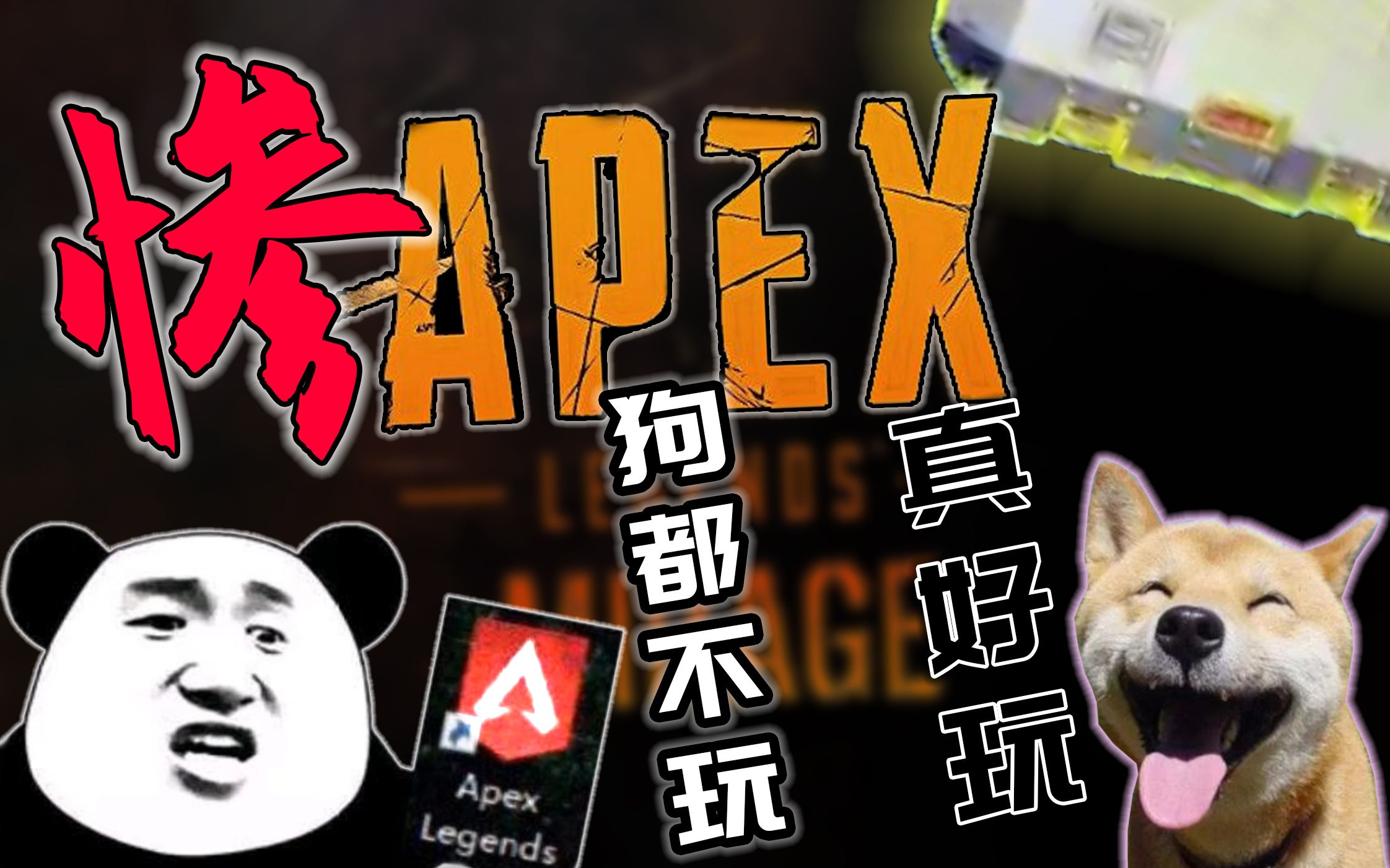 apex"狗都不玩"直接吐了!大师级拉胯技术