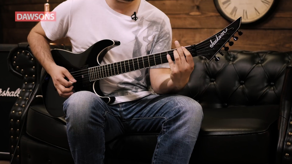 jackson mick thomson sl2 印尼产 电吉他 音色试听_哔哩哔哩_bili