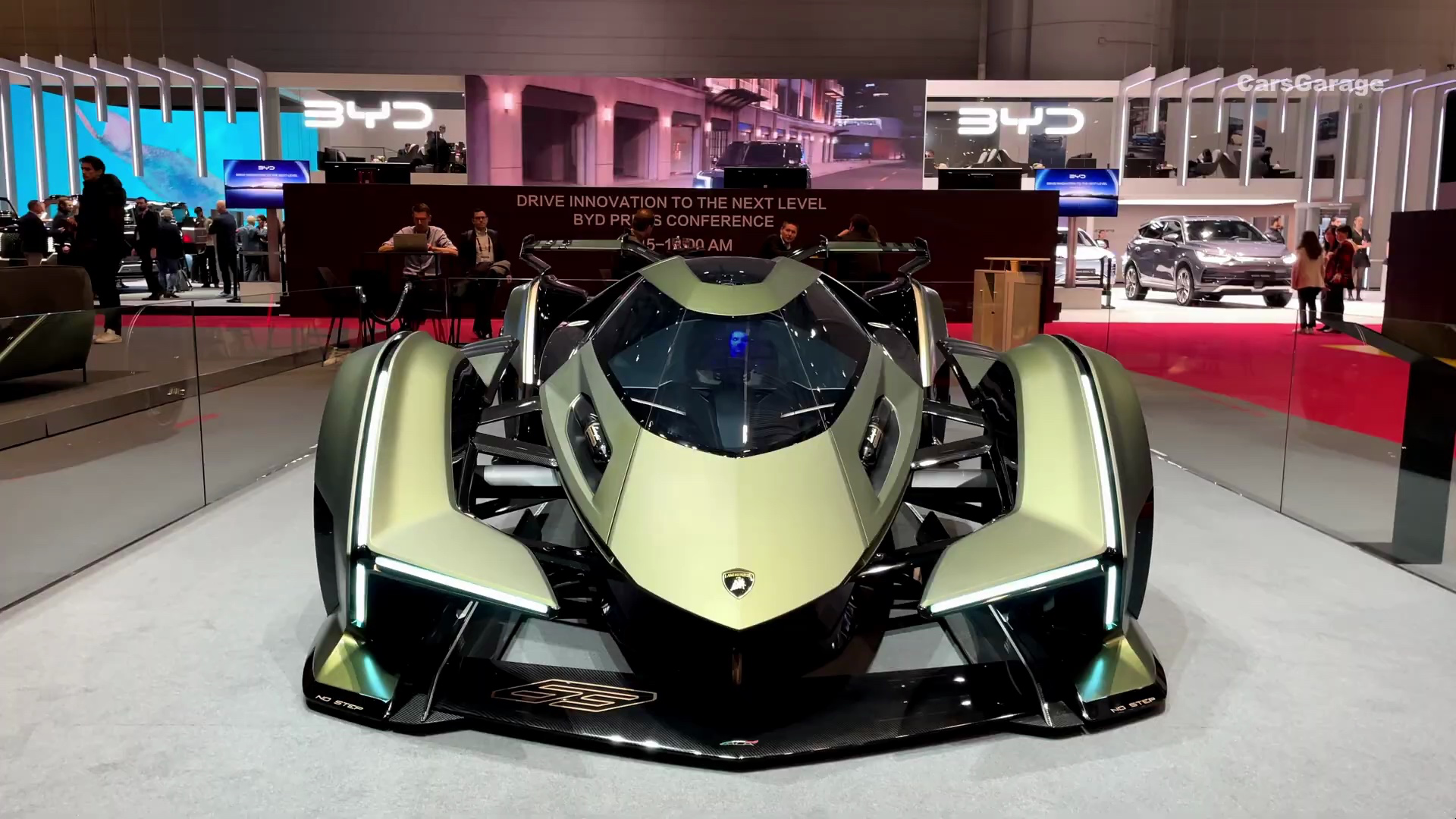 lamborghini vision gt - walkaround 4k