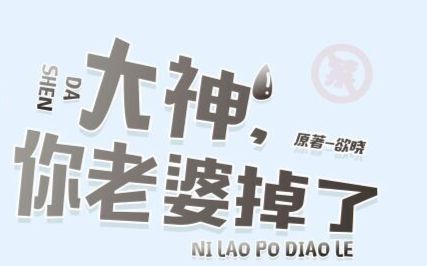 【高能】全一期现代个人耽美广播剧《大神,你老婆掉了》(守护x言倦)