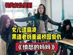 Descargar video: 一口气看完：《愤怒的妈妈》，另类复仇爽剧，女儿遭受霸凌，暴躁老妈怒返校园，霸气回击。