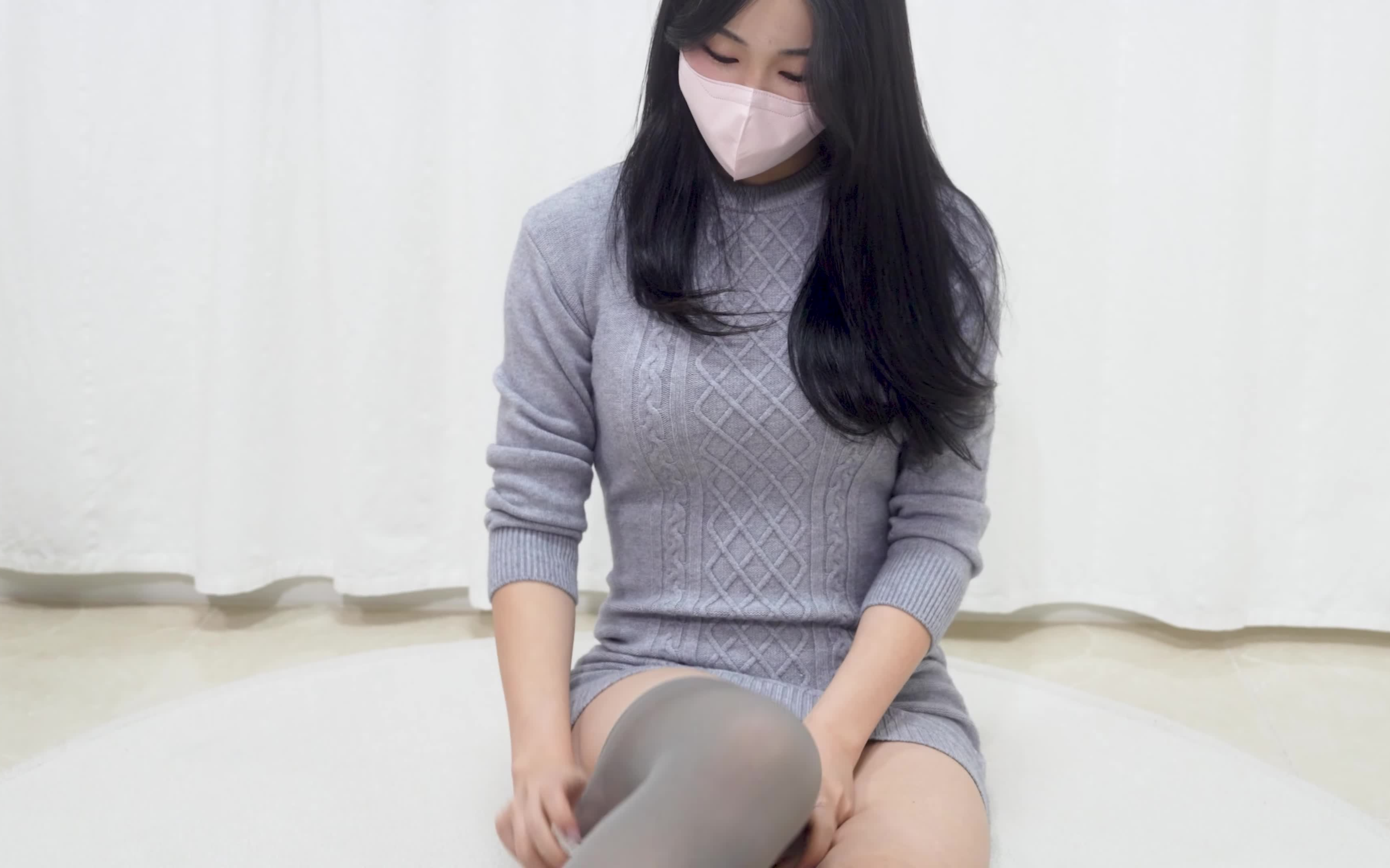 【4k】丝袜美食店 | 灰色适合哪里呢?