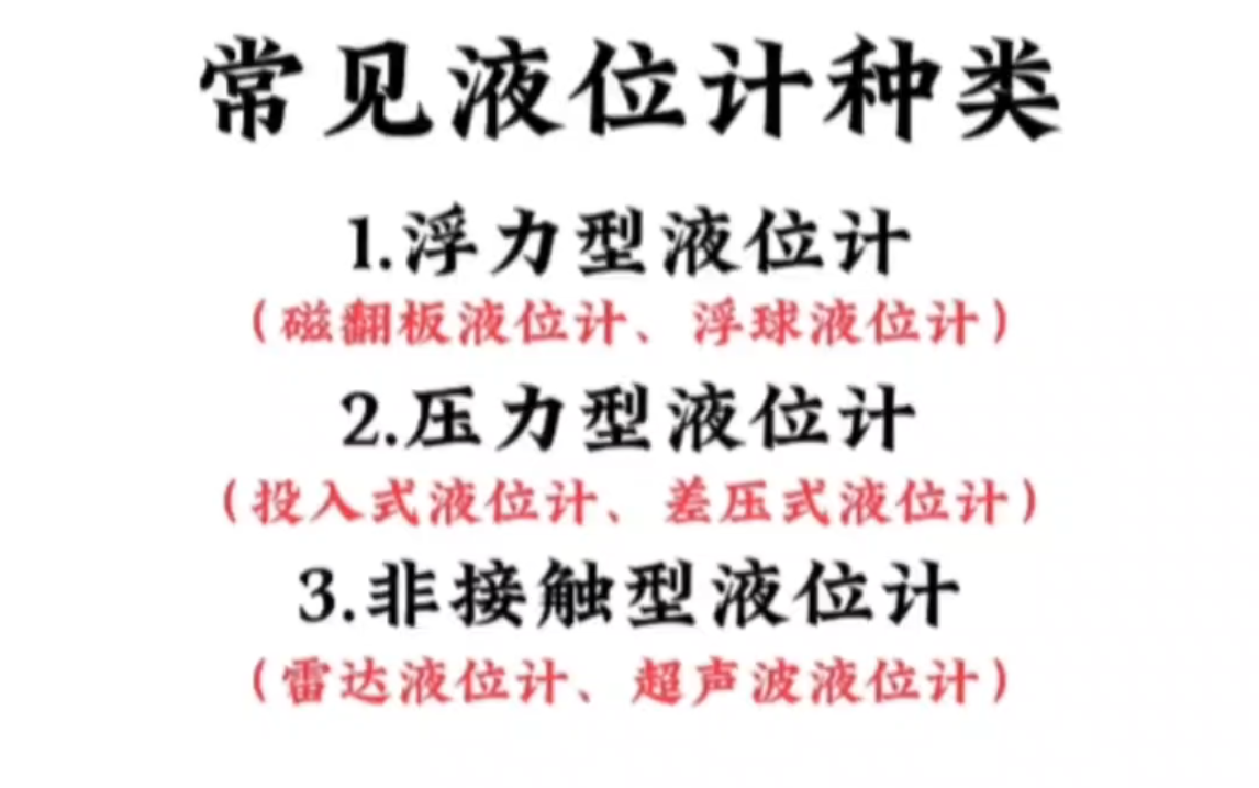 常见液位计种类介绍之非接触型液位计,常见的有雷达液位计,超声波液位计 #雷达液位计 #超声波液位计 #液位计 #源头实力厂家 #化工厂 #水处理哔哩哔...