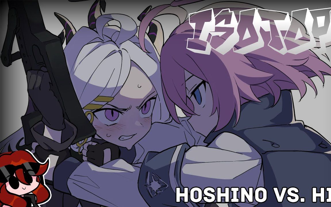 [图]FNF ISOTOPE REMIX 【Takanashi Hoshino Vs. Sorasaki Hina [Blue Archive]】