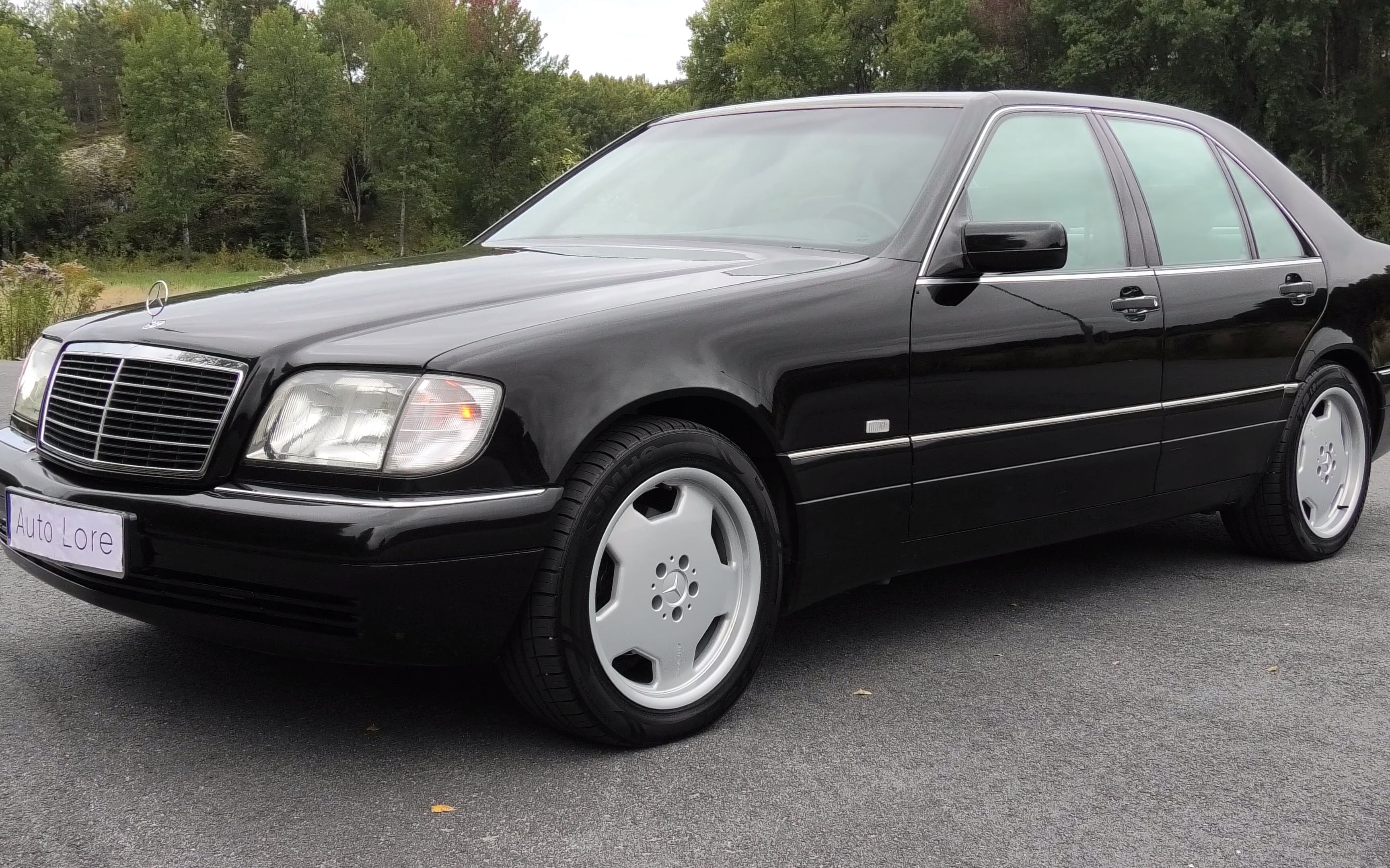 奔驰 w140 s级 s320 详细的安静的测评