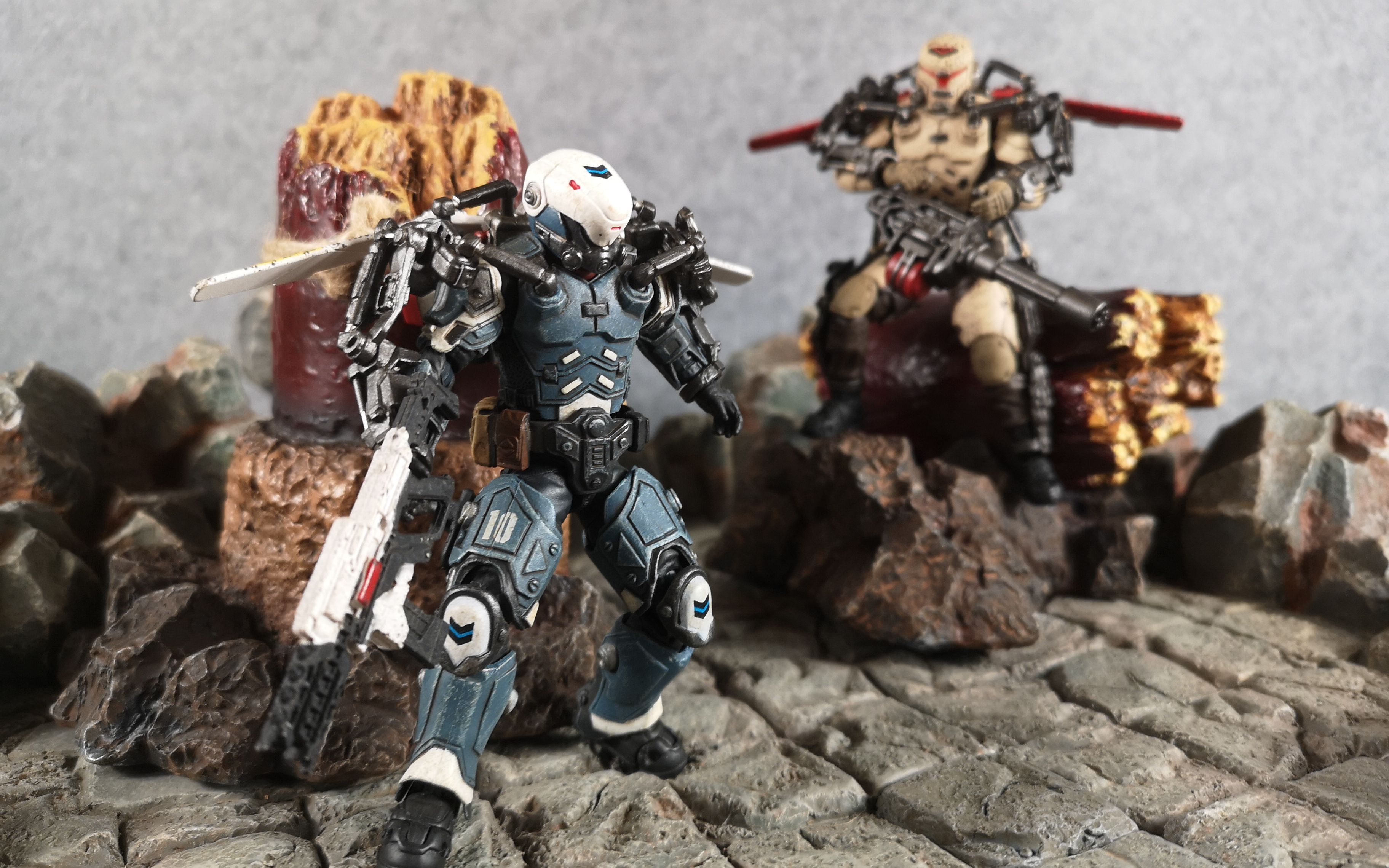 暗源 战星辰系列1/18第十军团飞行重甲骑兵_哔哩哔哩_bilibili