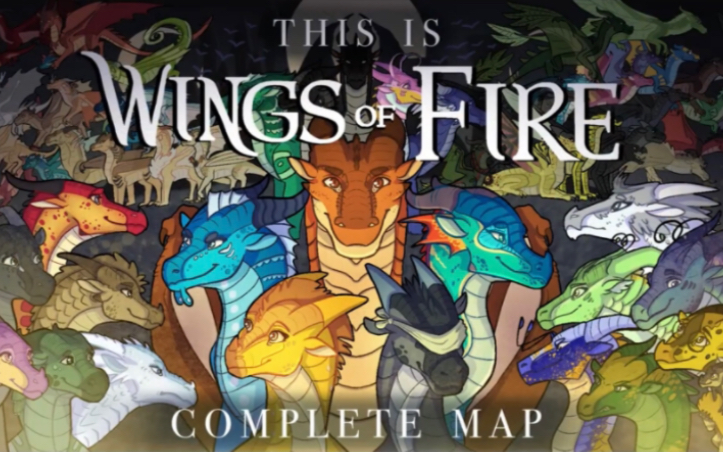 [图]【火翼飞龙】This is Wings of Fire Complete Wings of Fire MAP