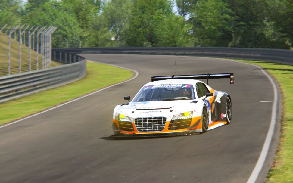 神力科莎纽北奥迪r8lmsultra默认调校鼠标新手菜鸟圈656953